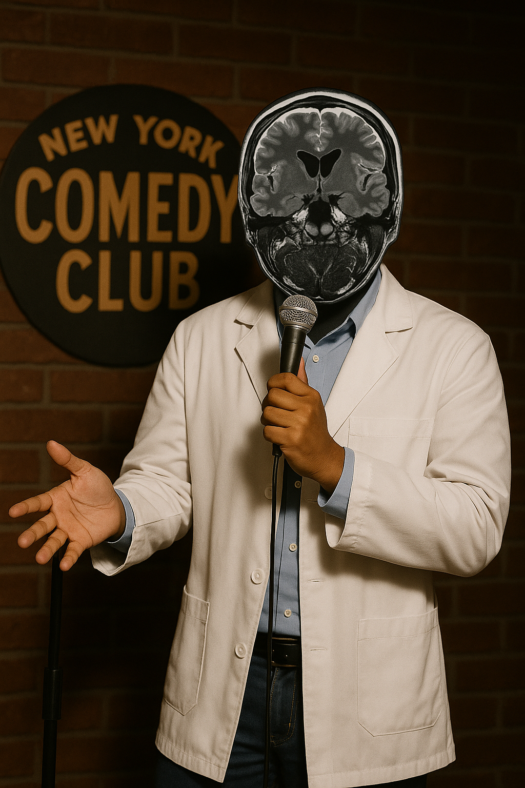 Laughter From the Dark—a Radiologist’s Journey Into Comedy