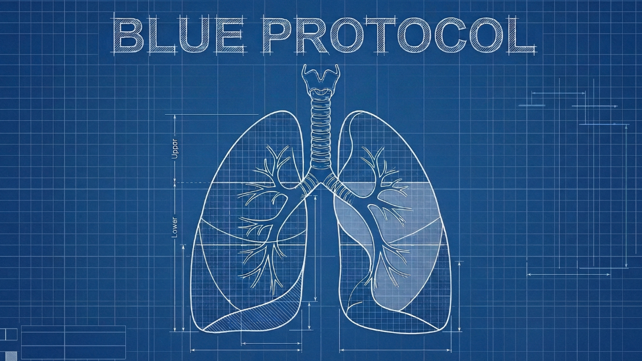Thoracic POCUS in Acute Respiratory Failure: BLUE Protocol and Lung Aeration Scoring